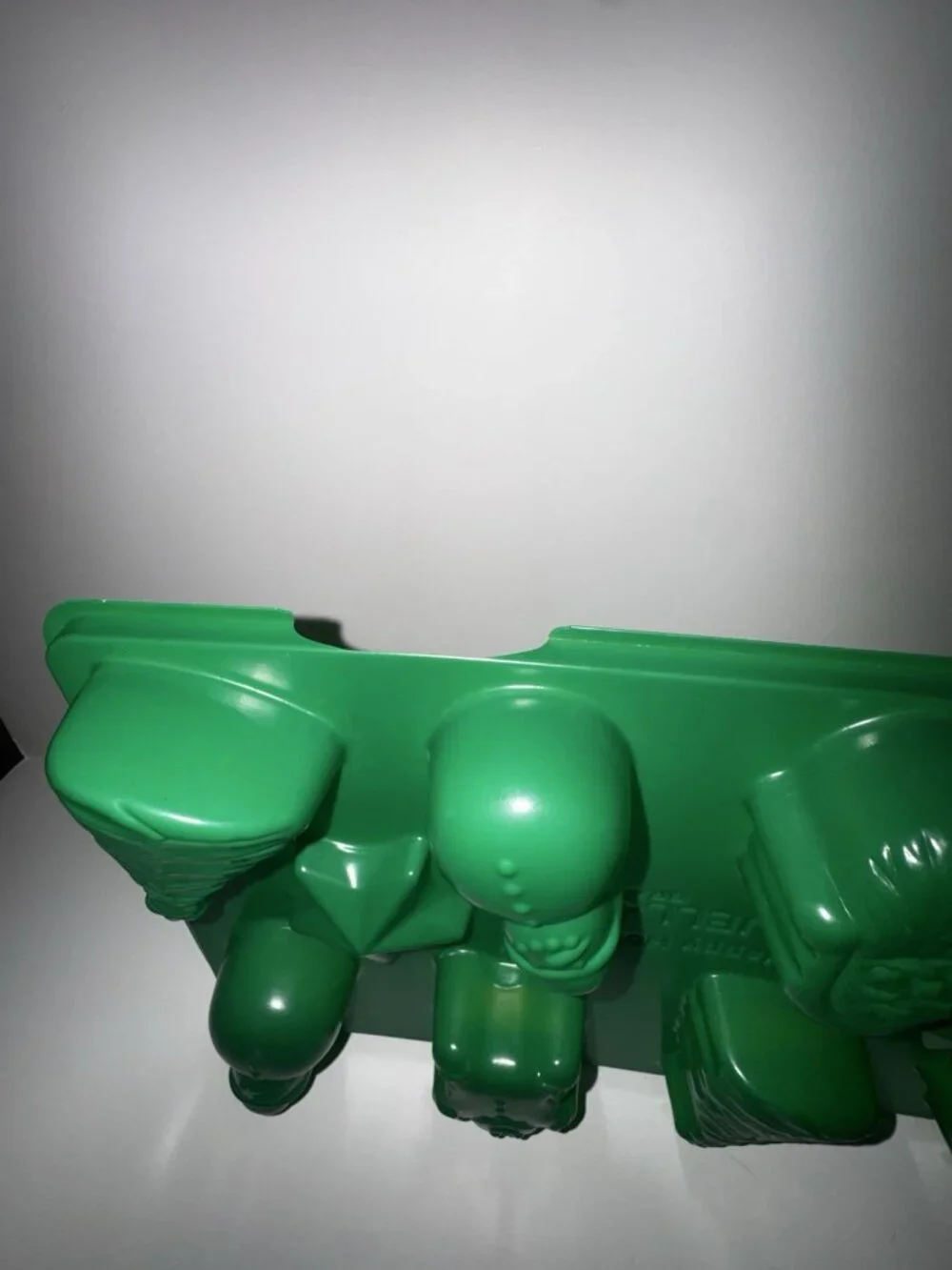Vintage Jello Jigglers Christmas Lot Of 4 Molds Snowman, Ornaments, Tree, Santa